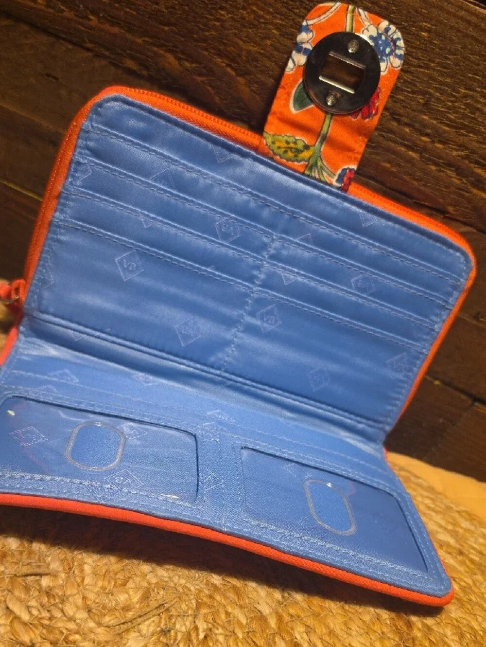Vera Bradley RFID Turnlock Wallet - Picture 5 of 10